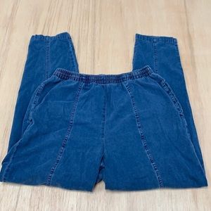 Blast point women jeggings relaxed large blue